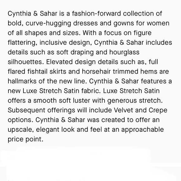 NWT Cynthia & Sahar One-Shoulder Stretch Satin Mermaid Dress Navy XL - Picture 5 of 12